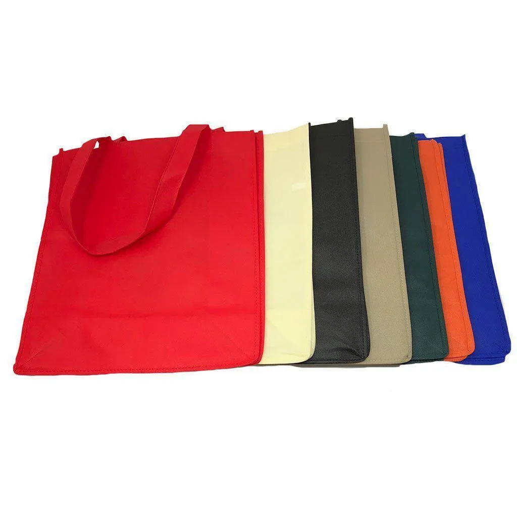 3 Pack Reusable Grocery Shopping Tote Bag Bags With Gusset Eco Friendly 13X15inch