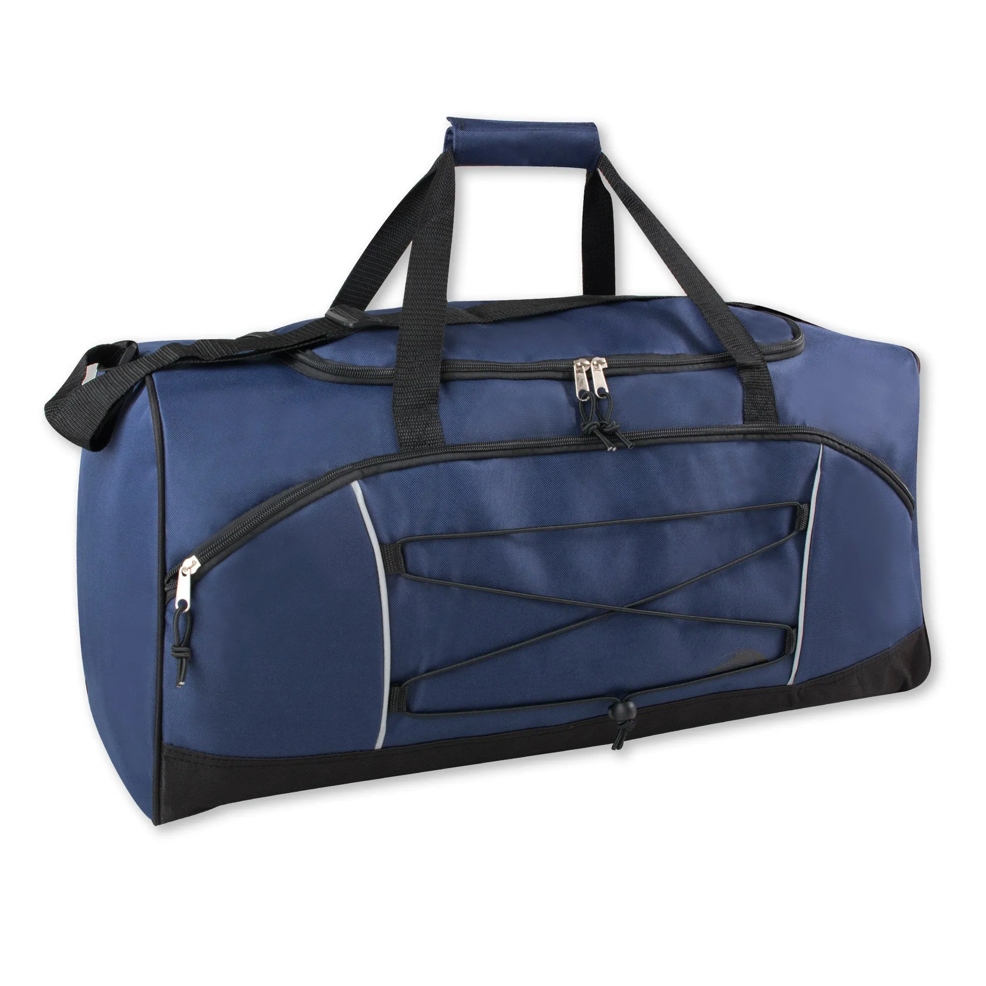 66cm Large Duffel Bag 58L Capacity - Navy