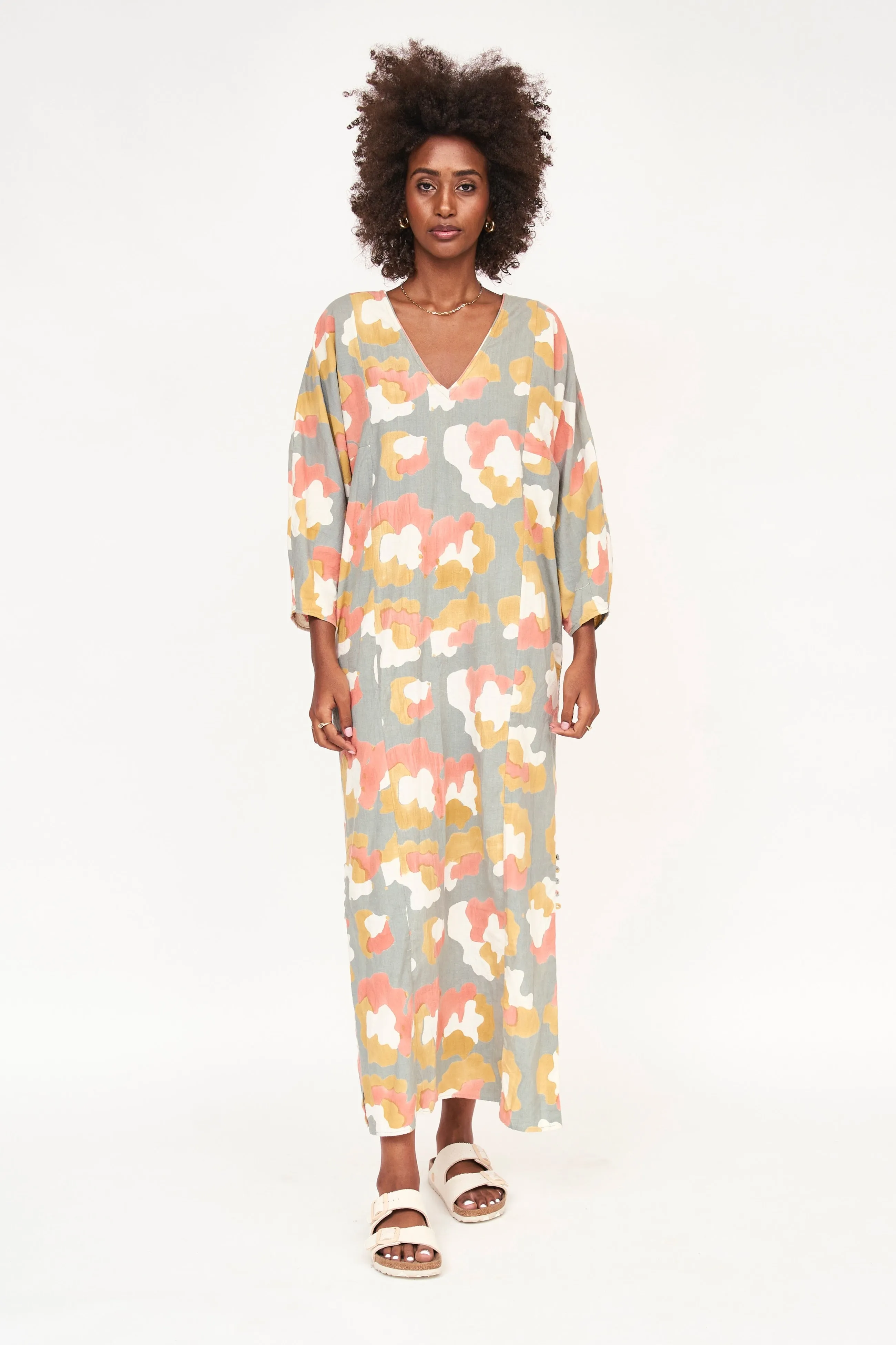 Curacao Caftan in Waterlily