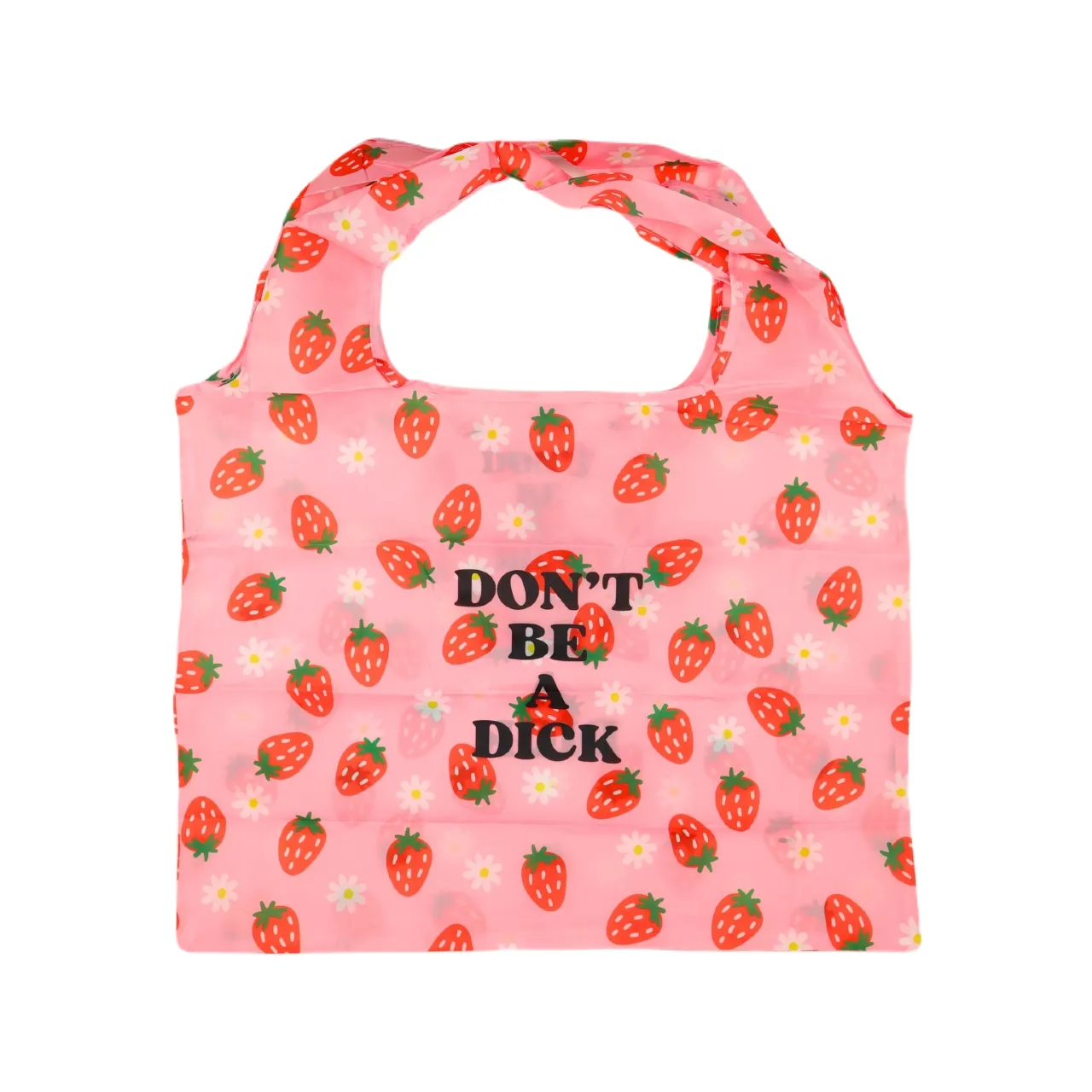 Don't Be A Dick Nylon Tote Bag