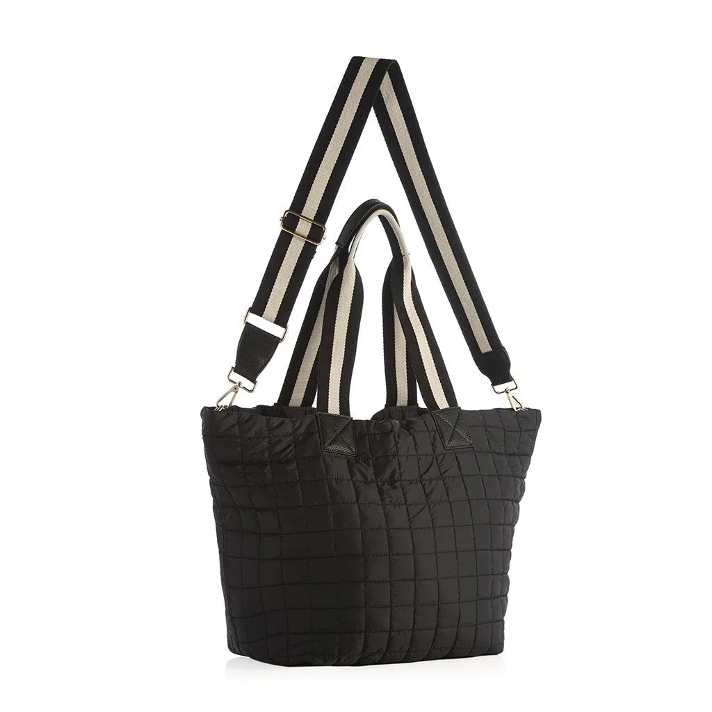 Ezra Travel Tote - Black