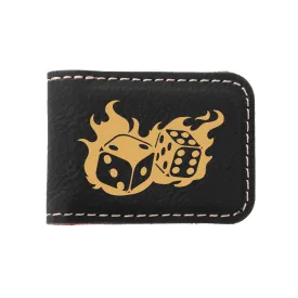 Fire & Dice Money Clip