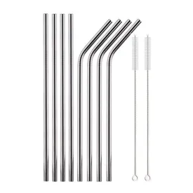 Food Grade 304 Stainless Steel Color Metal Straws