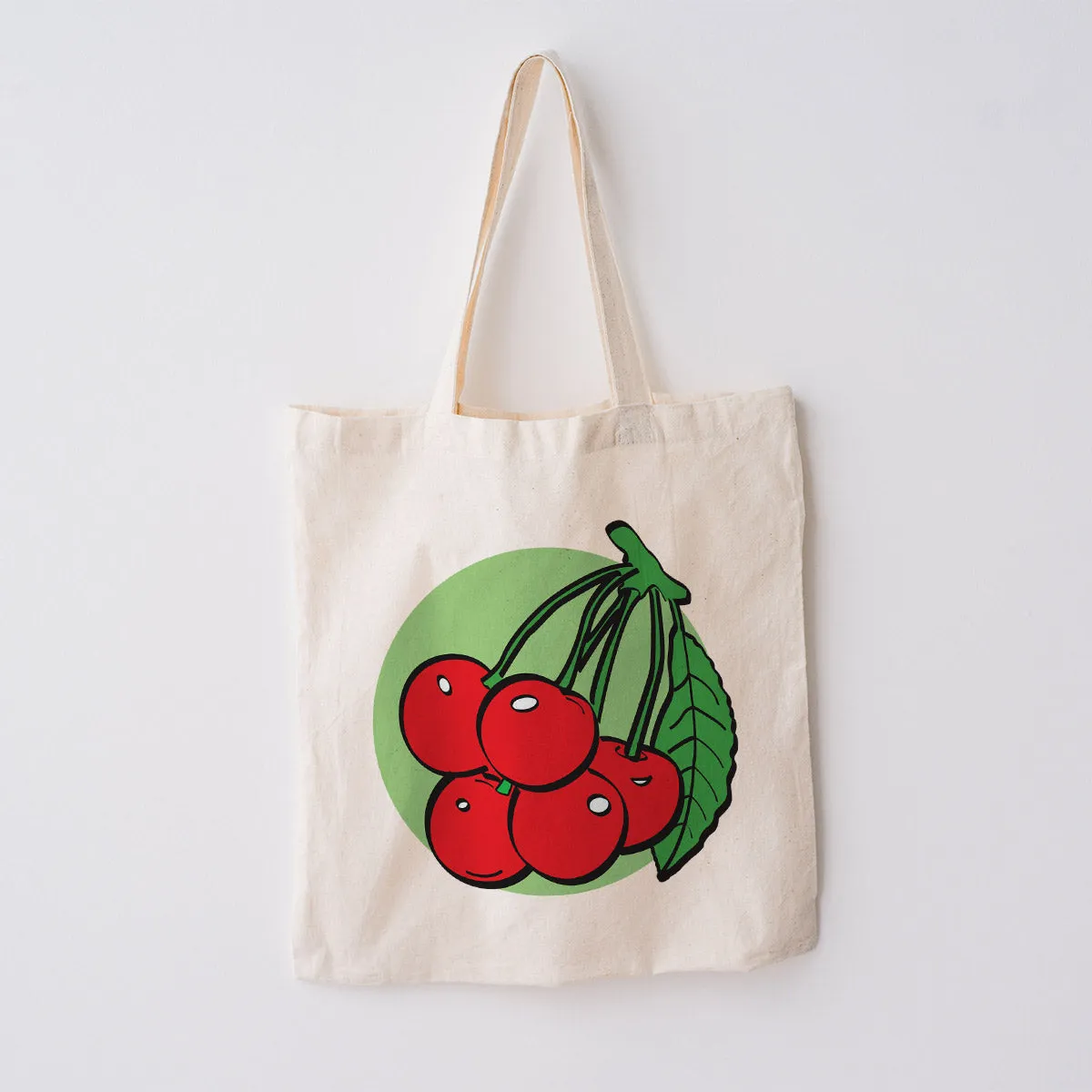 Fruit Fiesta Large Canvas Grocery Tote Market Totes