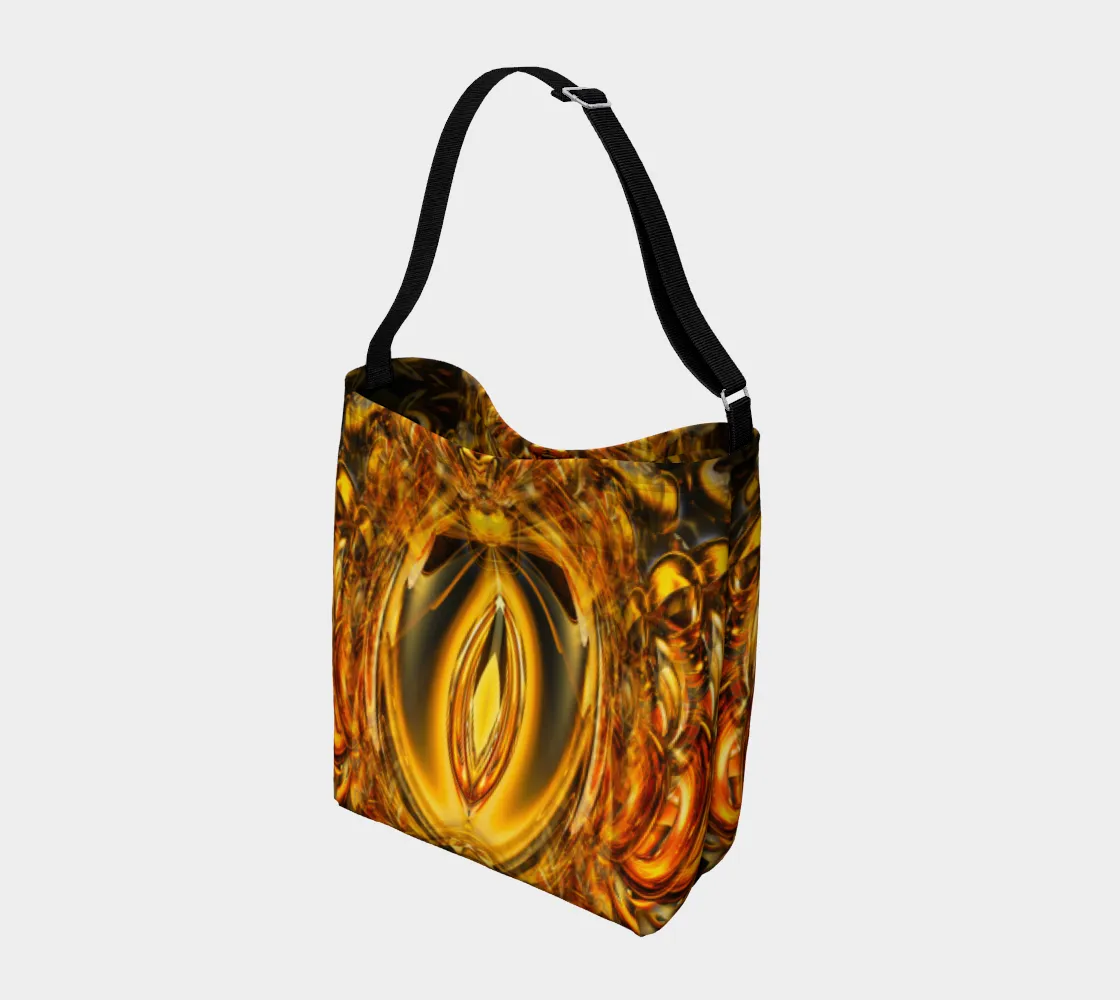 GOLDEN AMULET TOTE BAG