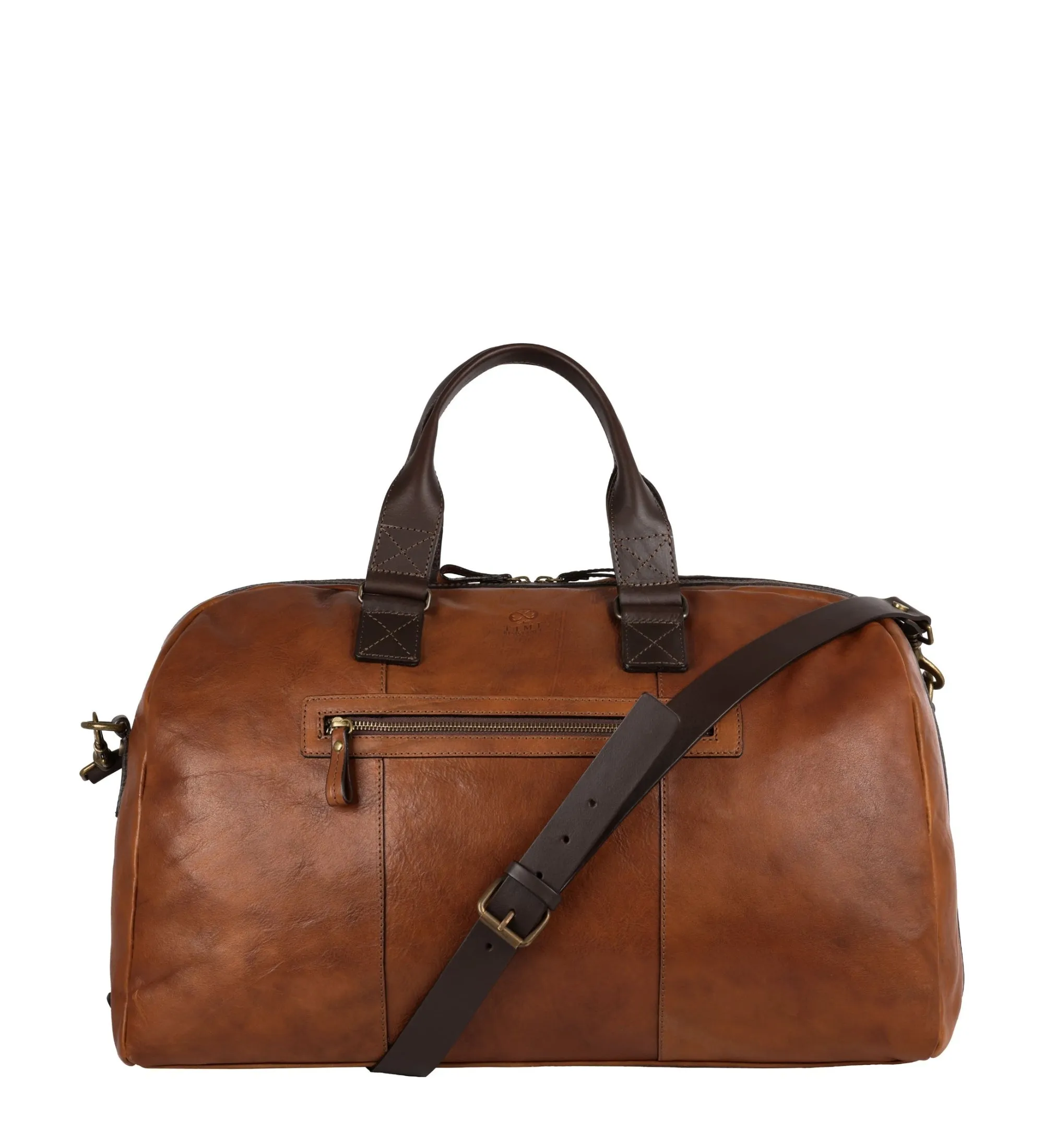 Leather Duffel Bag for Women - The Day of The Locust