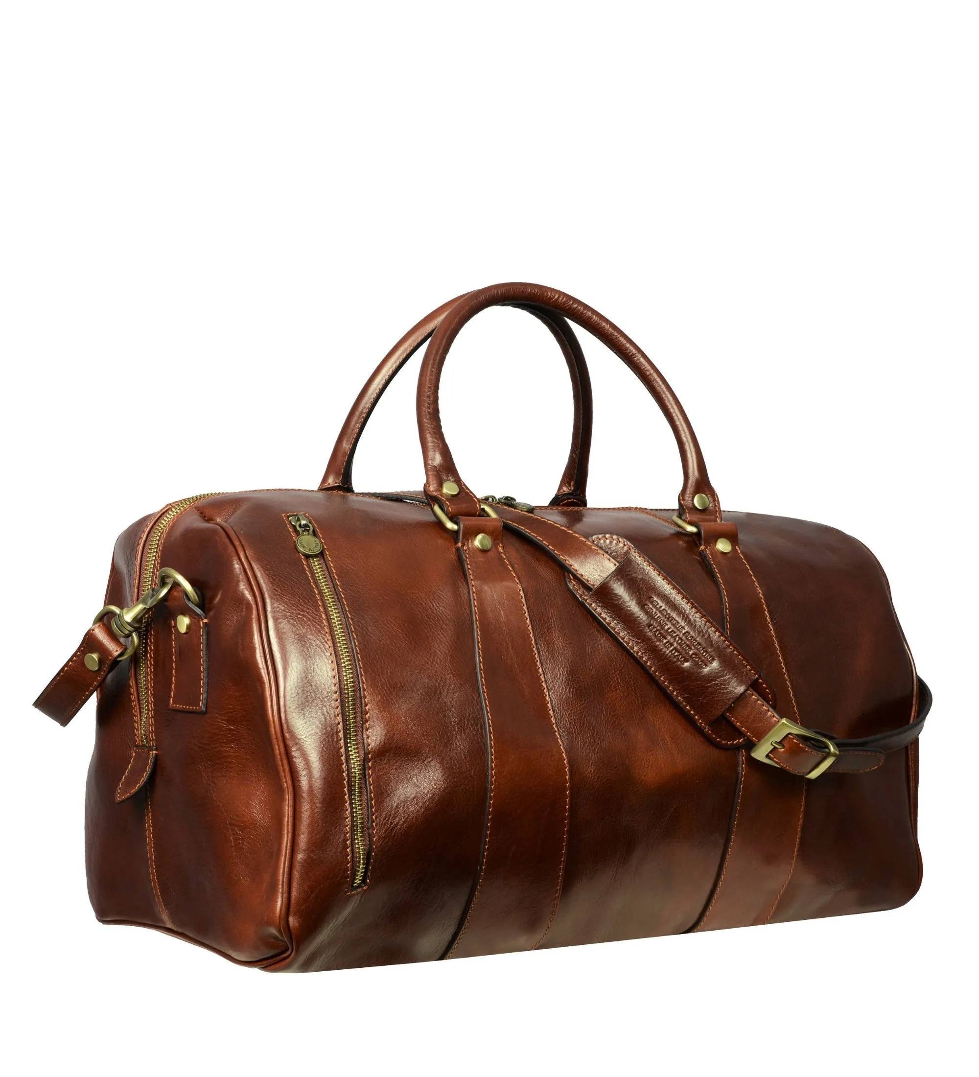 Leather Duffel Bag - Wise Children