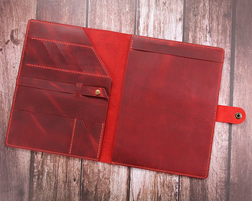 Leather Notepad Holder for A4 Legal Pad Writing Pads