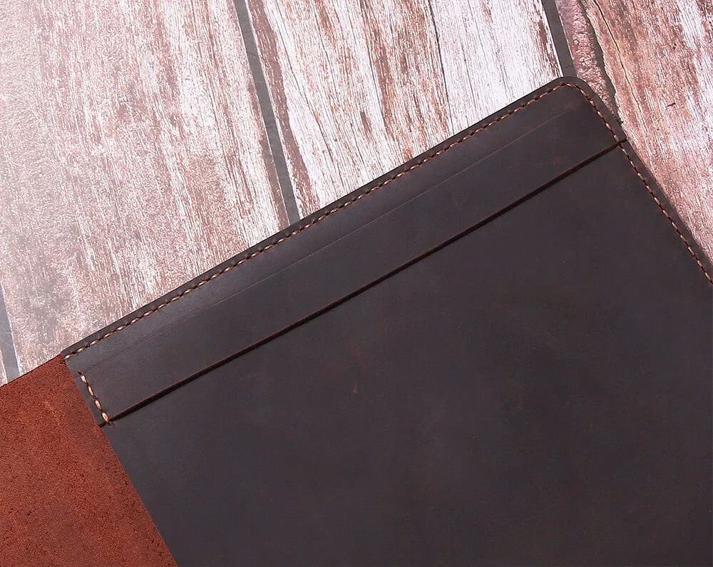 Leather Notepad Holder for A4 Legal Pad Writing Pads