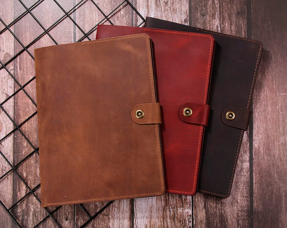 Leather Notepad Holder for A4 Legal Pad Writing Pads