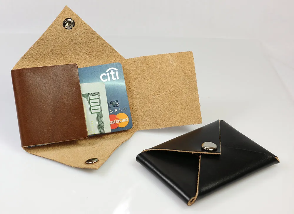 LP's Single-Ply Leather Card Wallet Envelope