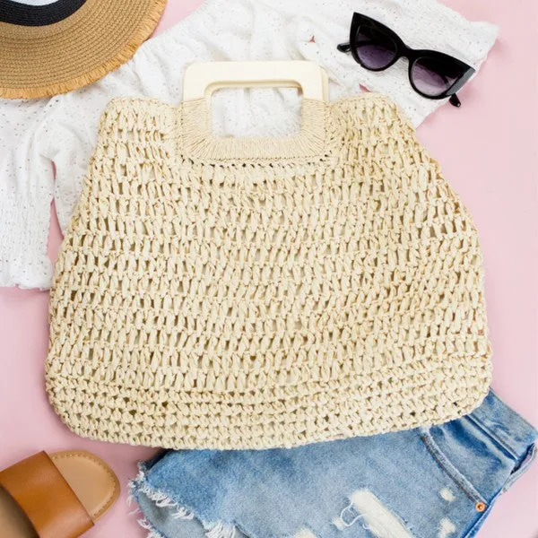 Oversized Straw Tote *Online Only*