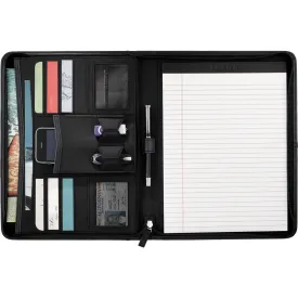 Pedova Zippered Padfolio 0770 Black