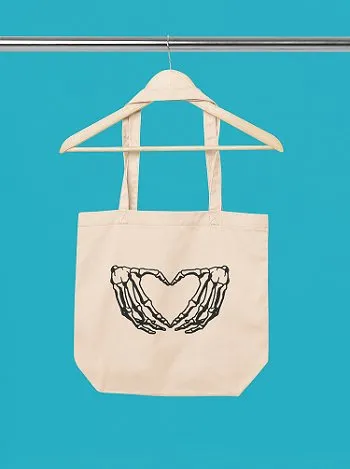 Premium Cotton Canvas Tote Bag- Bone White