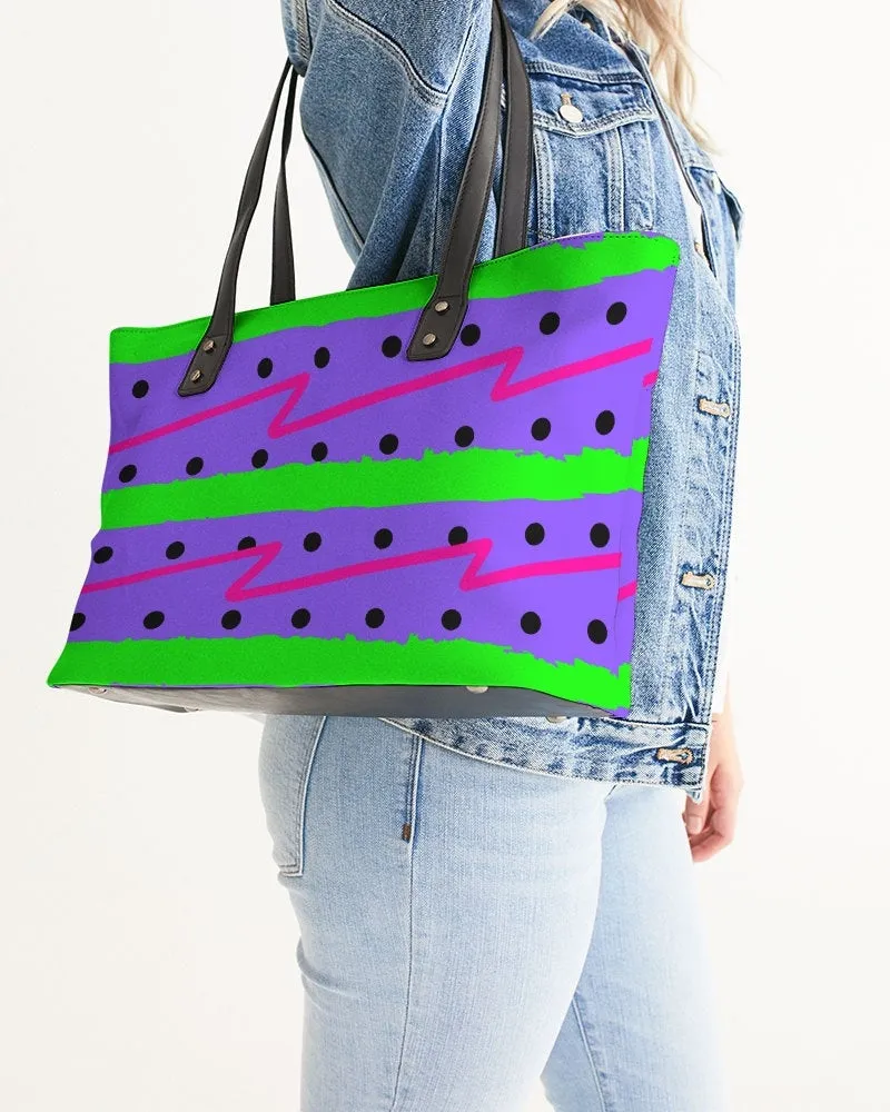 Purple Lime Crush Tote Bag