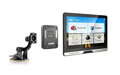 Rand McNally 528013076 Intelliroute 8" TND Tablet with Built-in Dash Cam