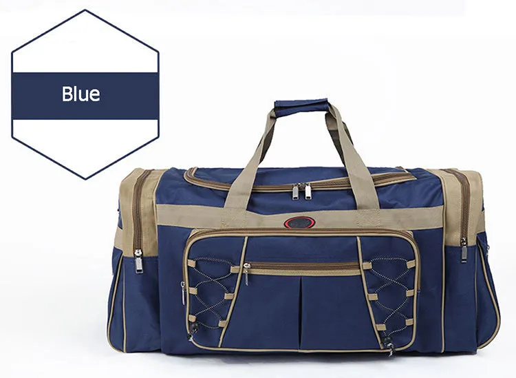 Two Tone Classic Duffel Bag