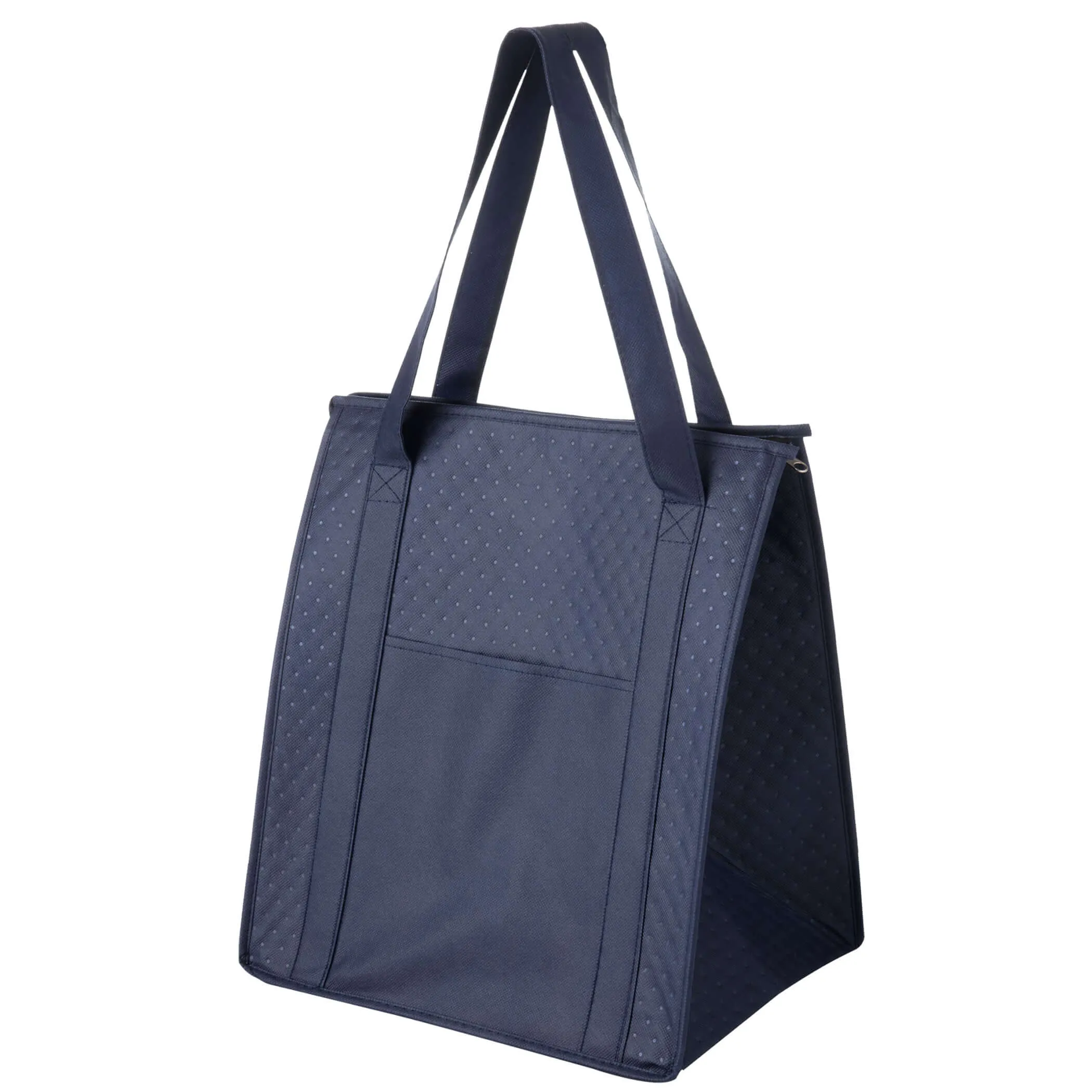 Wholesale INSULATED NON-WOVEN GROCERY TOTE BAG AND POLY BOARD INSERT - Y2KC1315