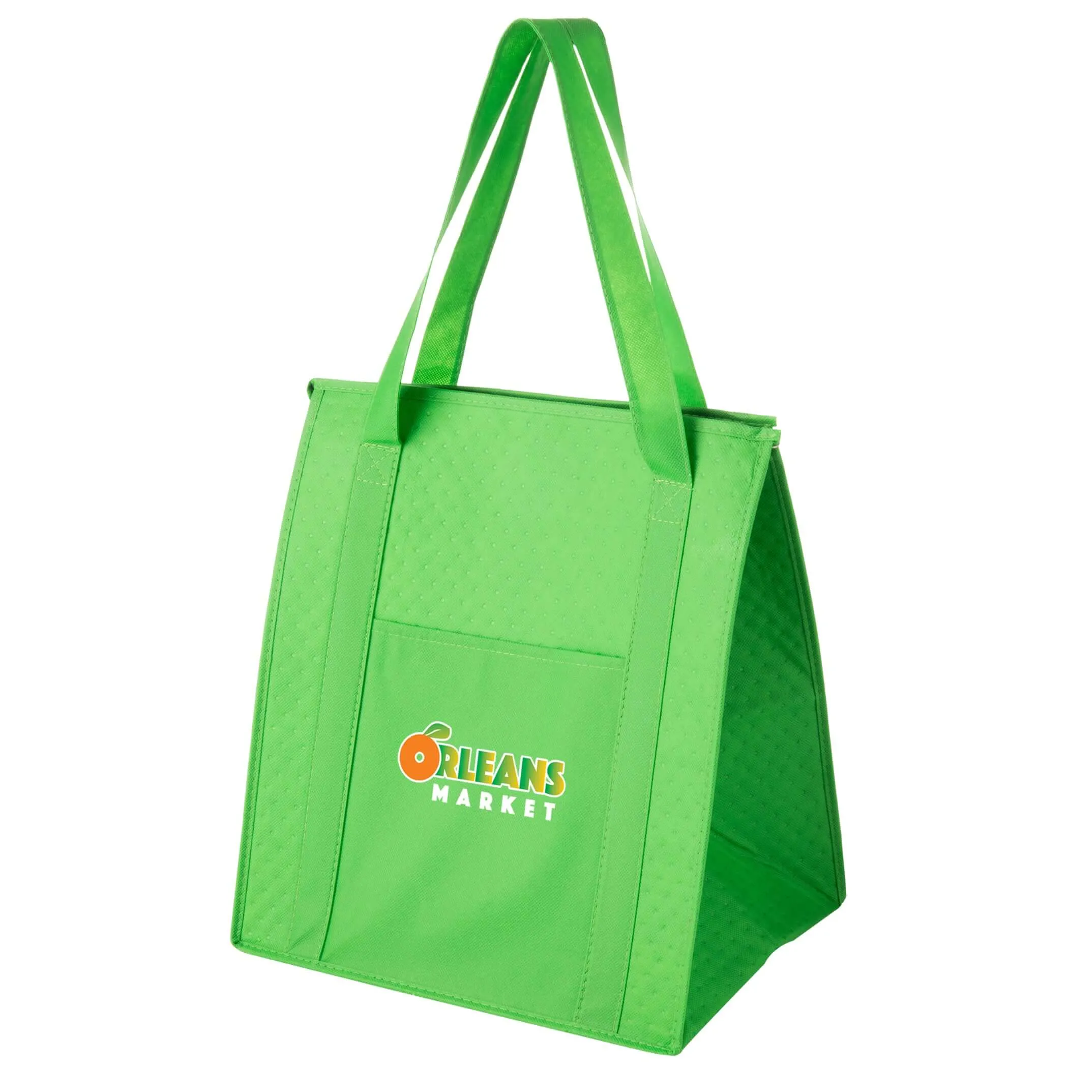 Wholesale INSULATED NON-WOVEN GROCERY TOTE BAG AND POLY BOARD INSERT - Y2KC1315