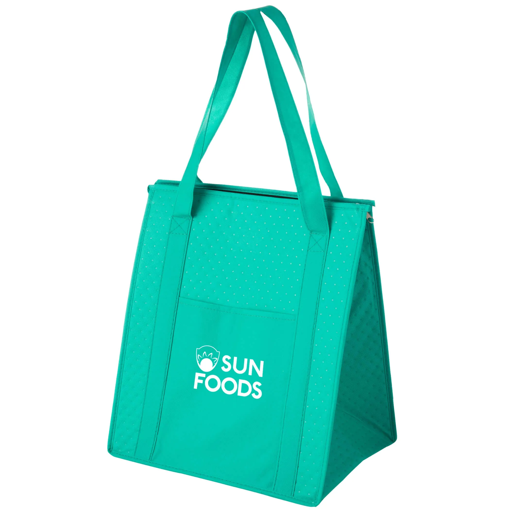 Wholesale INSULATED NON-WOVEN GROCERY TOTE BAG AND POLY BOARD INSERT - Y2KC1315