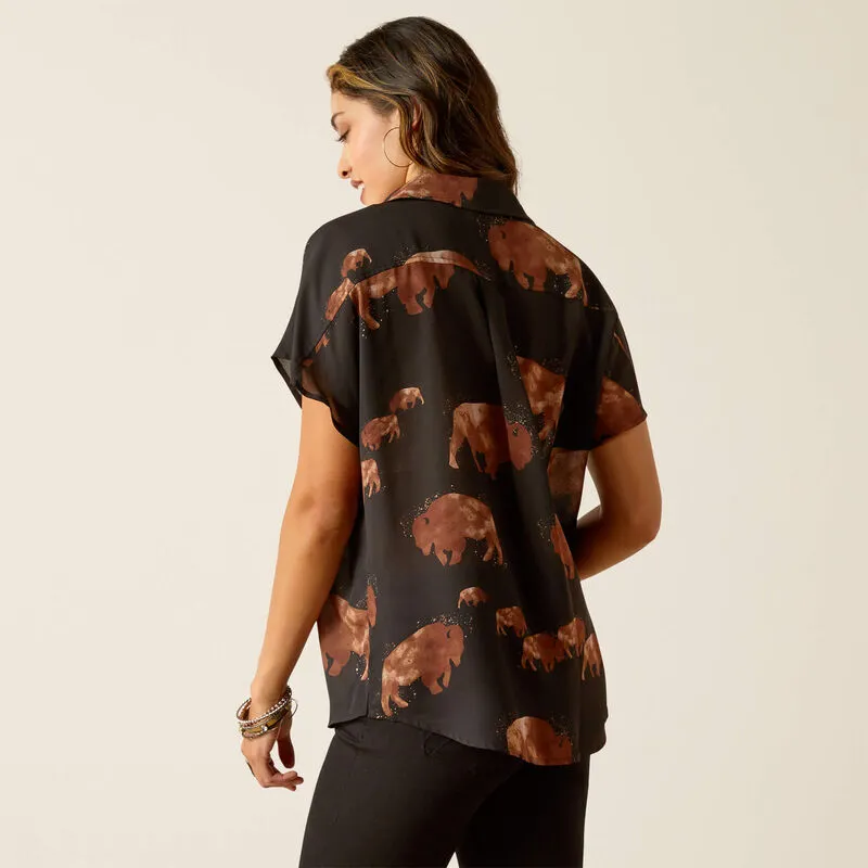 Women's Ariat Badland Surplus Buffalo Shirt